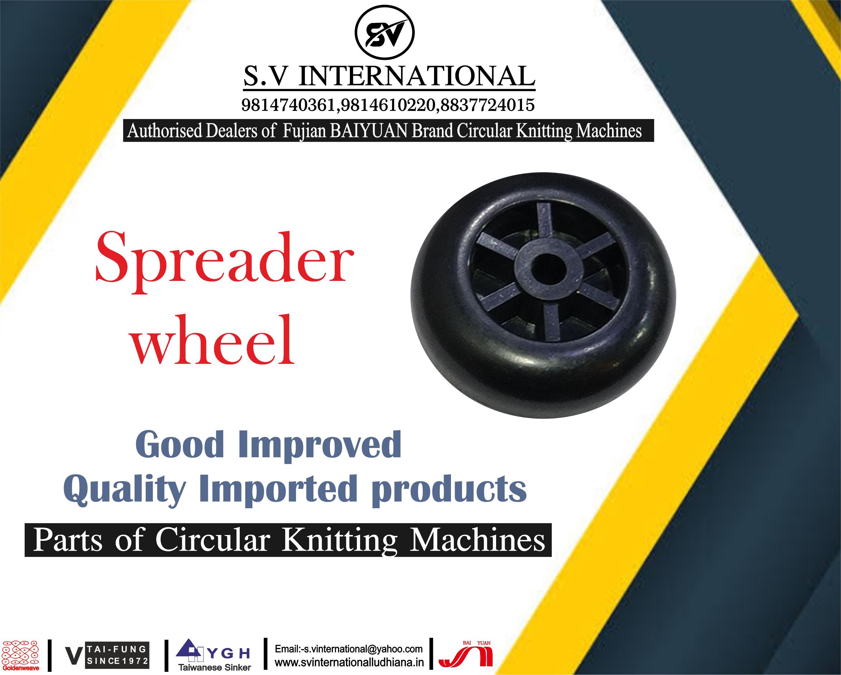 Spreader Wheel 24mm
