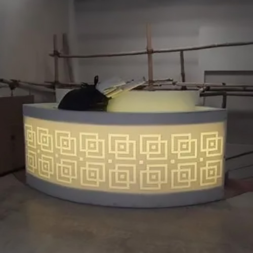 टिकाऊ मॉड्यूलर रिसेप्शन टेबल