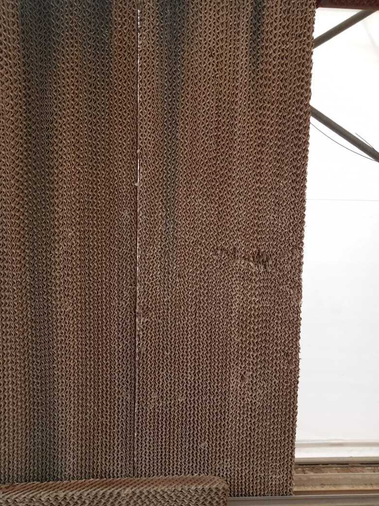 Brown And Green Brown Evaporative Cooling Pad Wholesaler In Surendernagar Gujarat