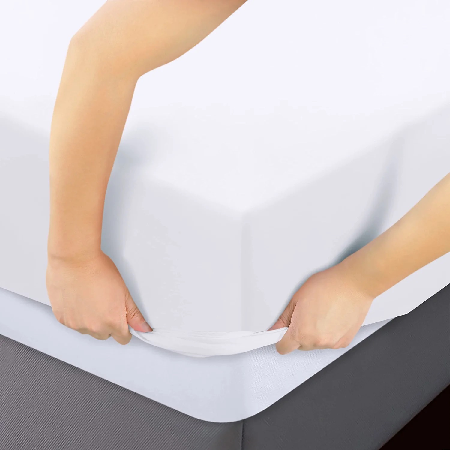 White Fitted Bed Sheet