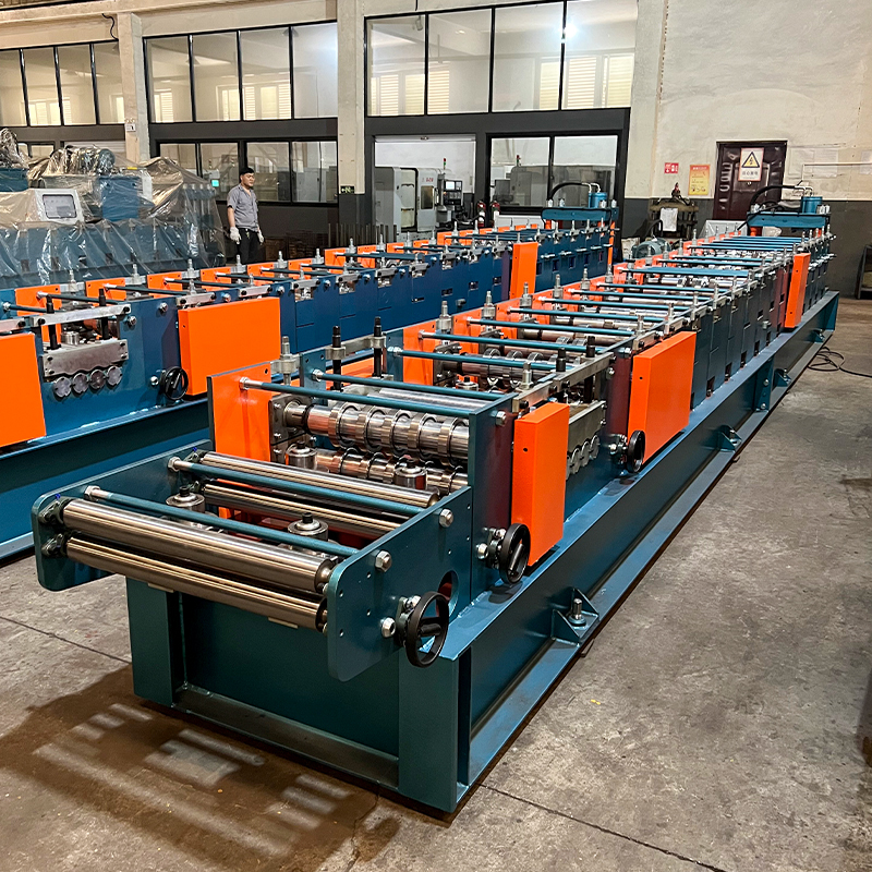Automatic Post-cutting C Purlin Machine For Steel Frame