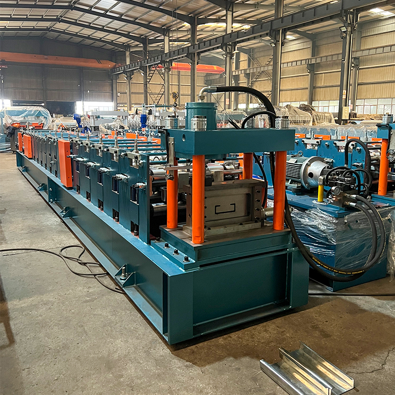 Automatic Post-cutting C Purlin Machine For Steel Frame