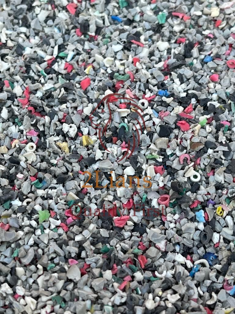 Pvc Cable Regrind - Mixed Color, 2-3% Copper Content | Versatile Recycled Material For Sustainable Applications