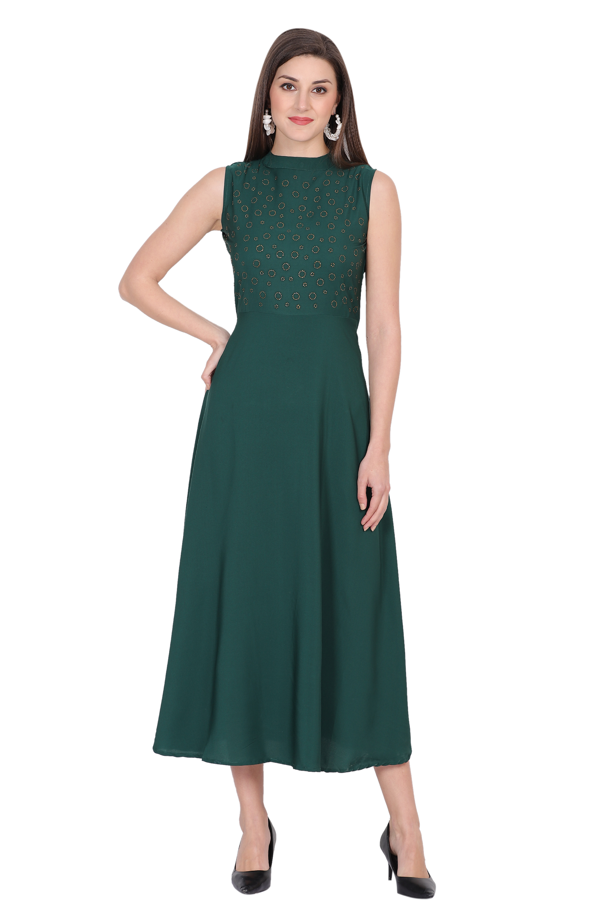 Skc-11620 Oceanista Crepe Dress - Bust Size: 36