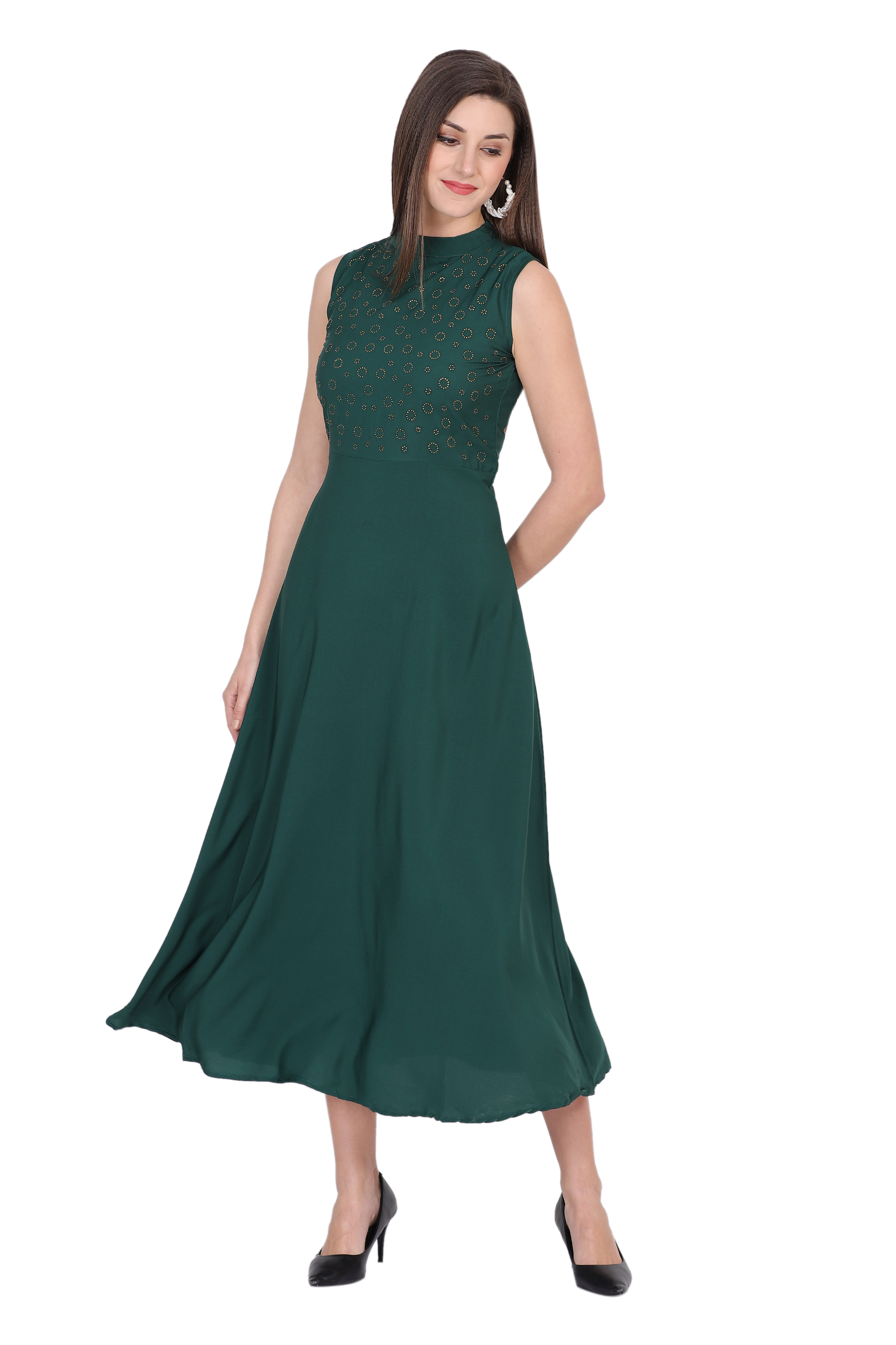 Skc-11620 Oceanista Crepe Dress - Bust Size: 36