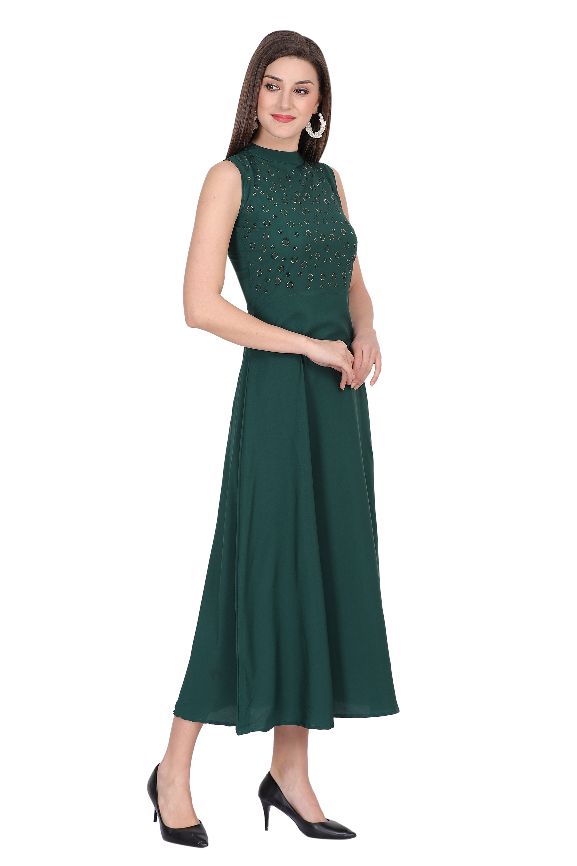 Skc-11620 Oceanista Crepe Dress - Bust Size: 36