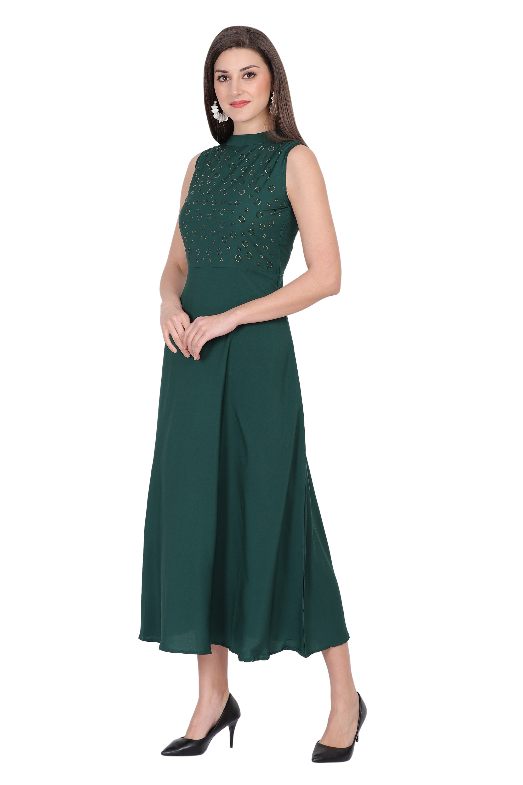 Skc-11620 Oceanista Crepe Dress - Bust Size: 36