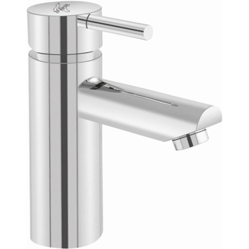 Single Lever Basin Mixer - Stainless Steel , Silver Finish With Sleek Design And Durable Bath Hardware Set