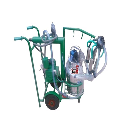 ग्रे फिक्स्ड टाइप मिल्किंग मशीन