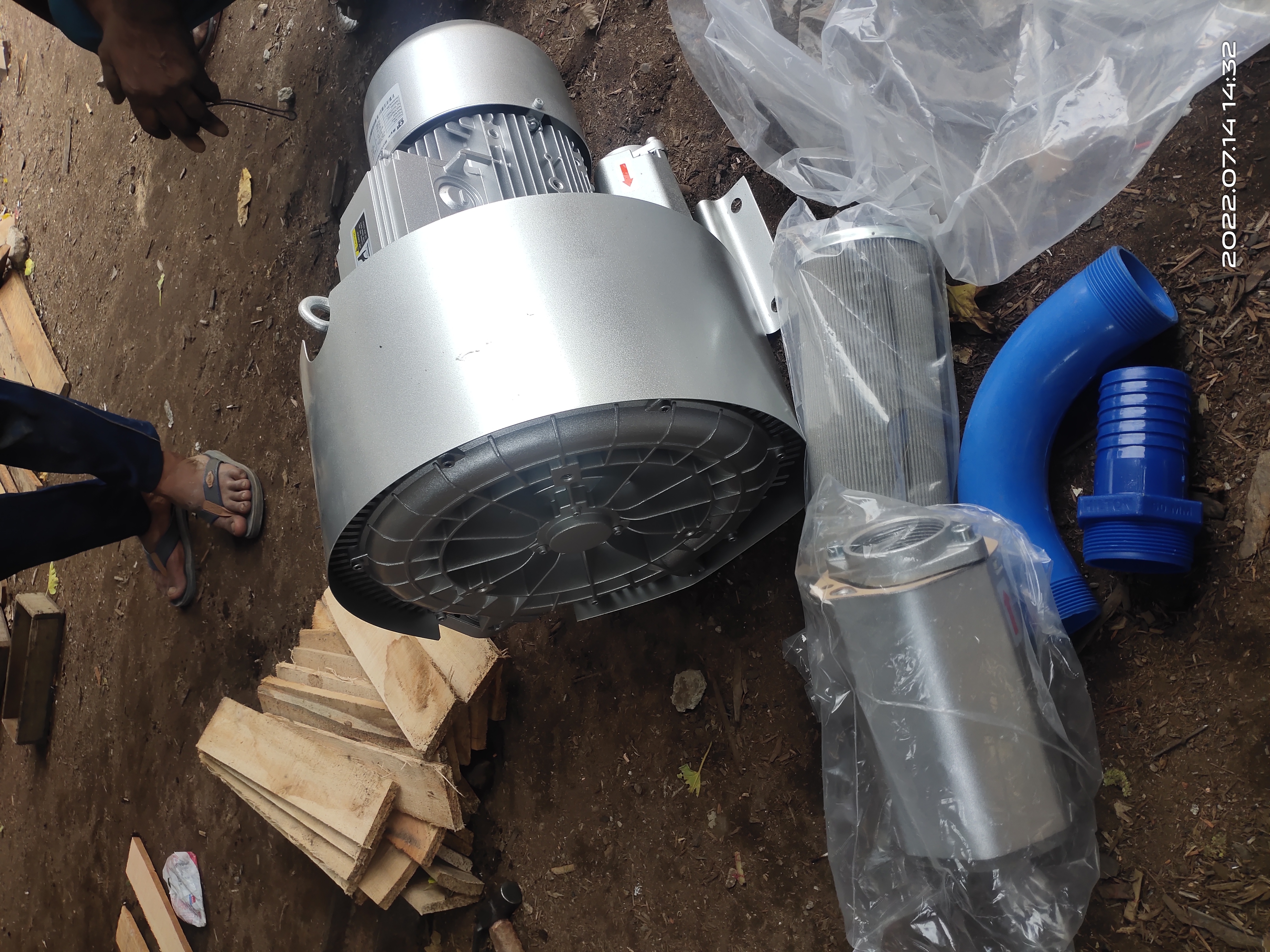 Double Stage Ring Blower - Capacity: 45 Cmh To 150 Cfm M3/hr