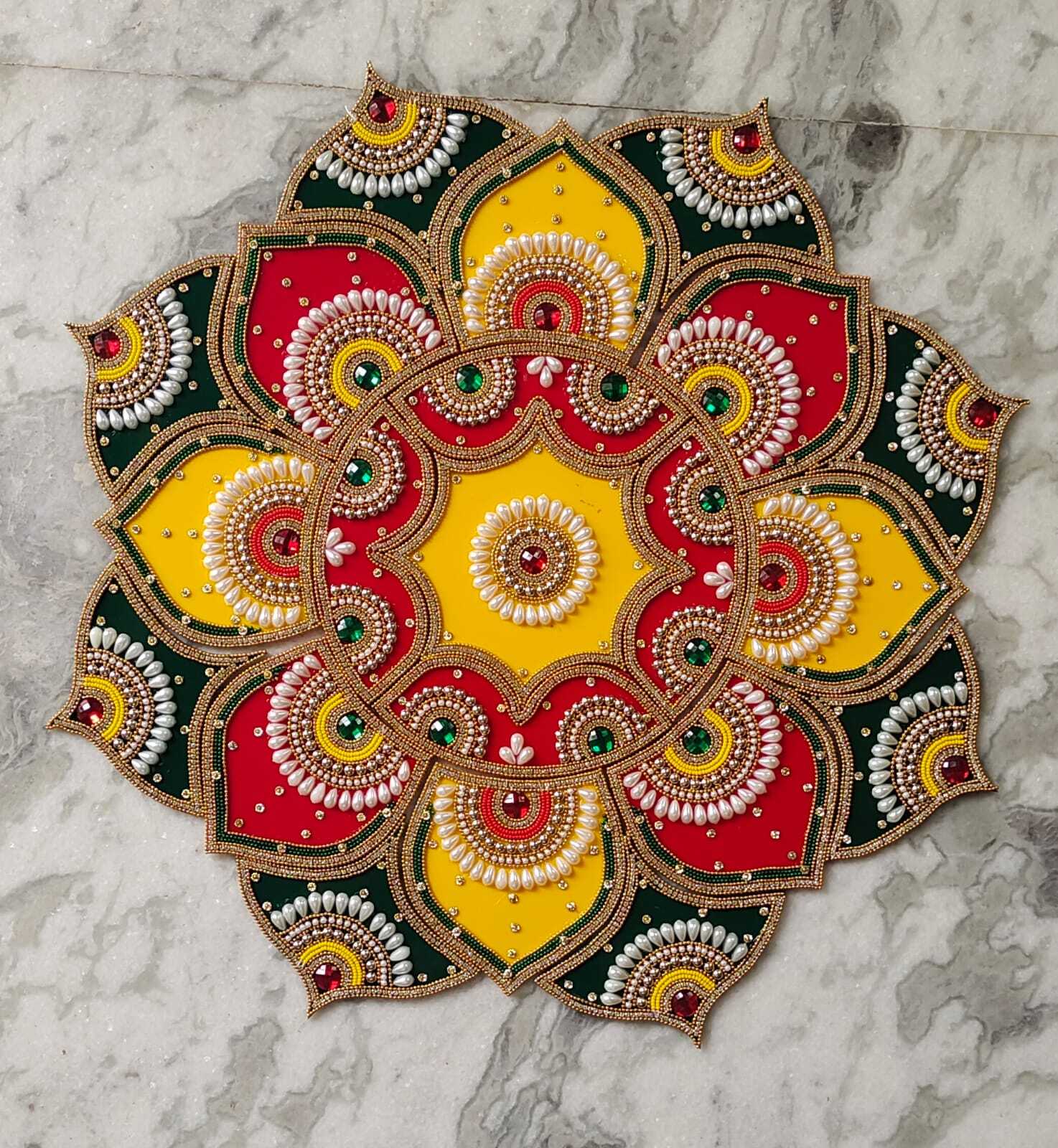 Acrylic Rangoli