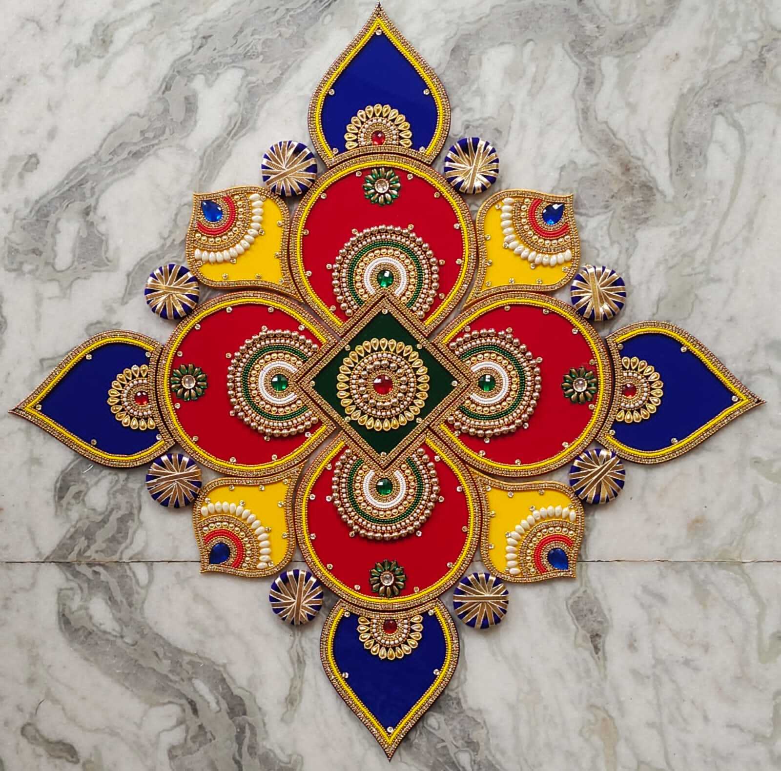 Acrylic Rangoli