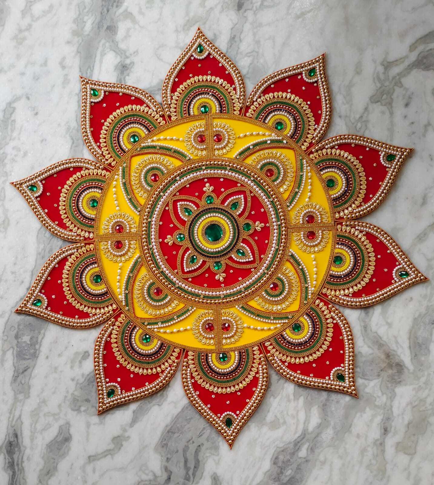 Acrylic Rangoli