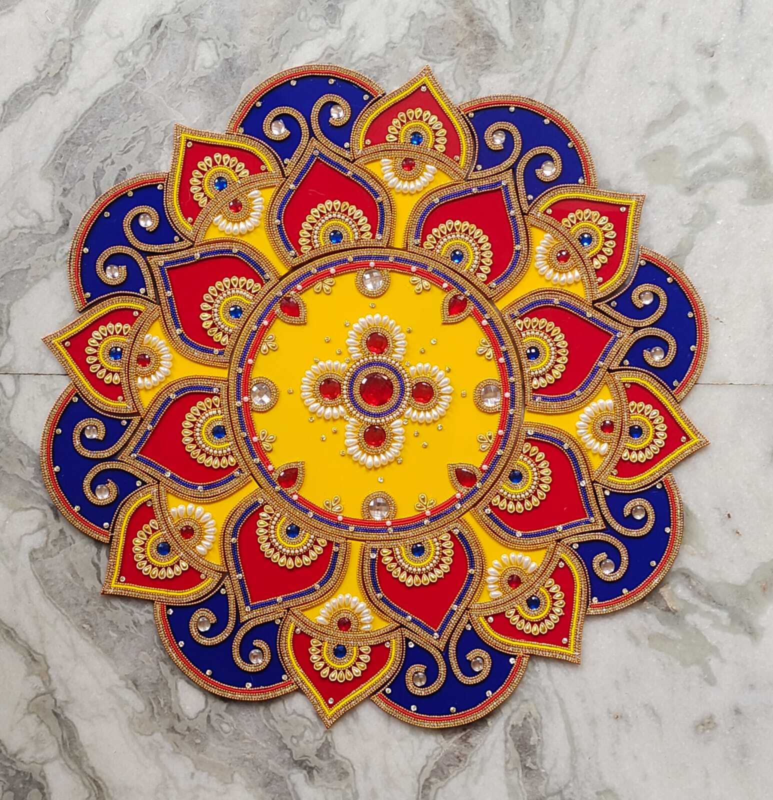 Acrylic Rangoli