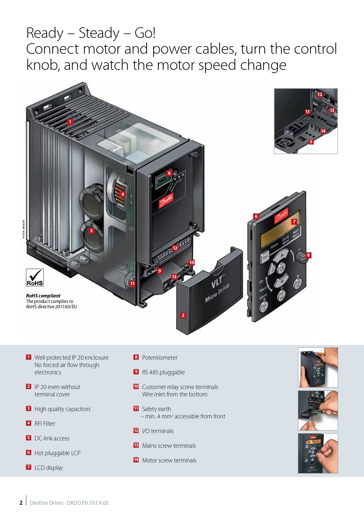 Danfoss Fc 51 Vlt Micro Drive Application: Motor Speed Control