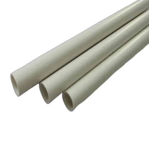 Pvc Conduit Pipe - 12 Inches, Round White | Rigid Pvc, Lightweight, Moisture & Chemical Resistant, Easy To Install
