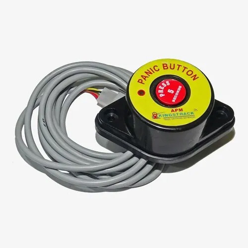 Black Panic Alert Button