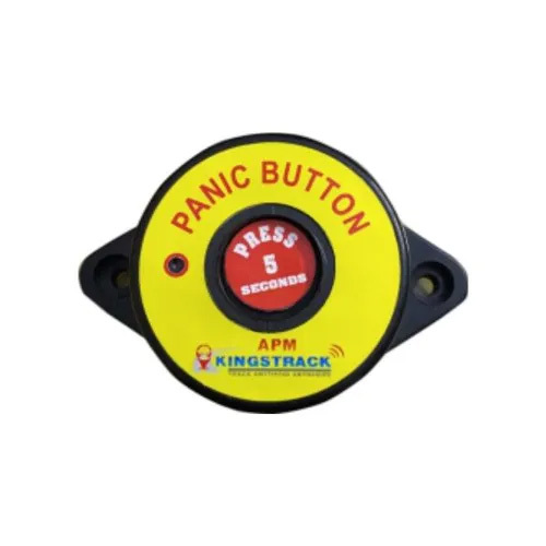 Black Panic Alert Button