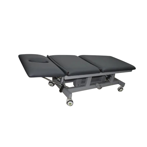 पाउडर कोटेड सेक्शन ट्रीटमेंट टेबल डिज़ाइन: रेल के साथ