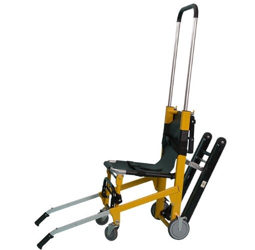 Evacuation Chair - Lightweight Aluminum Frame | Safety Harness, Foldable Design, Cushioned Seat, Easy Maneuverability