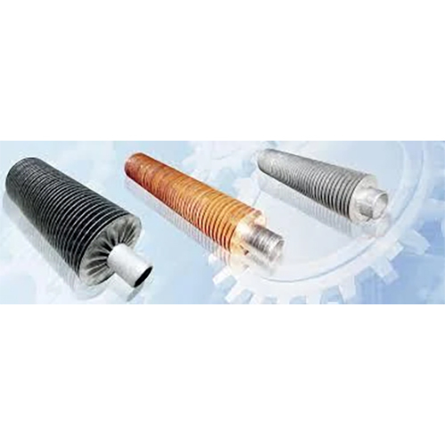 ग्रे सर्पिल फिन ट्यूब