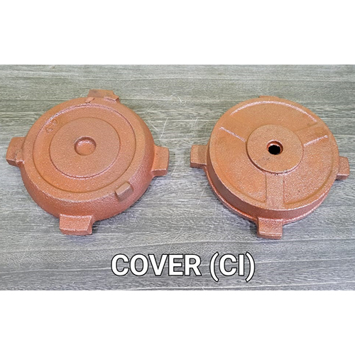 Cast Iron Pump Cover - Polished Iron Finish | Durable Design With Exceptional Resistance To Wear And Corrosion