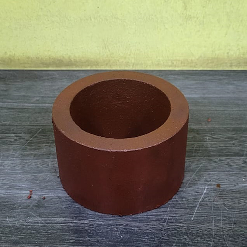 Cast Iron Ring - Polished Iron | Durable Cast Product With Smooth Surface Finish And Classic Design