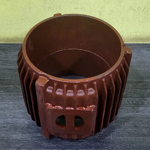 Polishing Cast Iron Pump Body