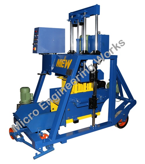 Hydraulic Concrete Block Making Machines Body Material: Steel