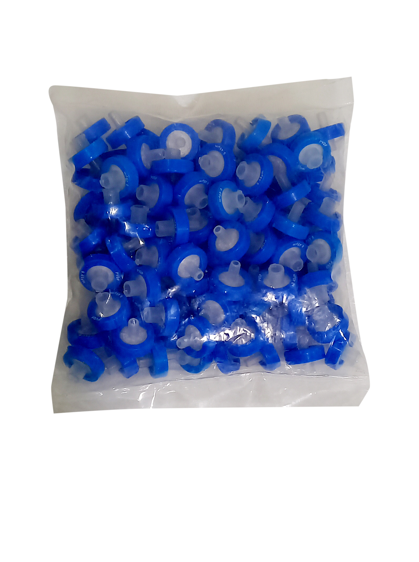 Blue Hydrophilic Pvdf Syringe Filter (Q13pvl045e)