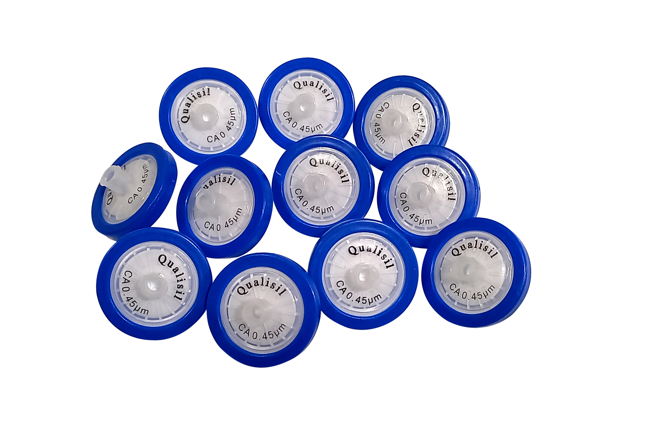 Blue Cellulose Acetate Syringe Filters (Q25ca045e)