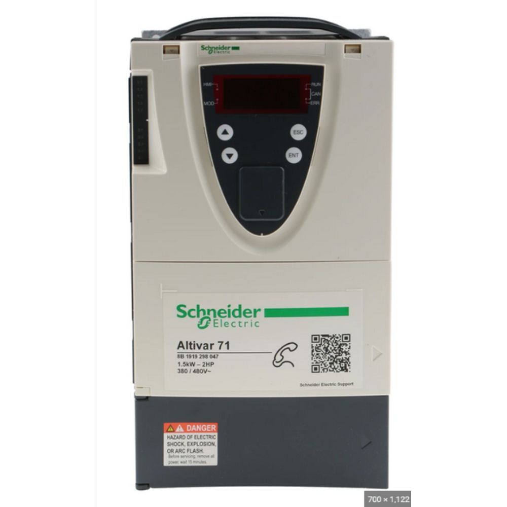 Schneider Atv71 Application: Motor Speed Control