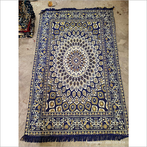 ऐक्रेलिक कॉटन नेवी ब्लू कार्पेट साफ करने में आसान