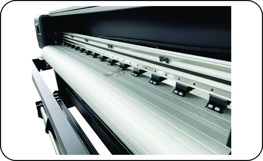 Automatic C8 Large Format Solvent Flex Printing Machine