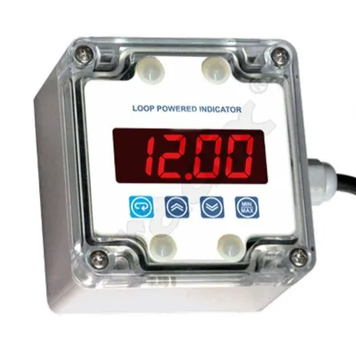 220 V 96x48 मिमी लूप संचालित संकेतक सटीकता: उच्च%