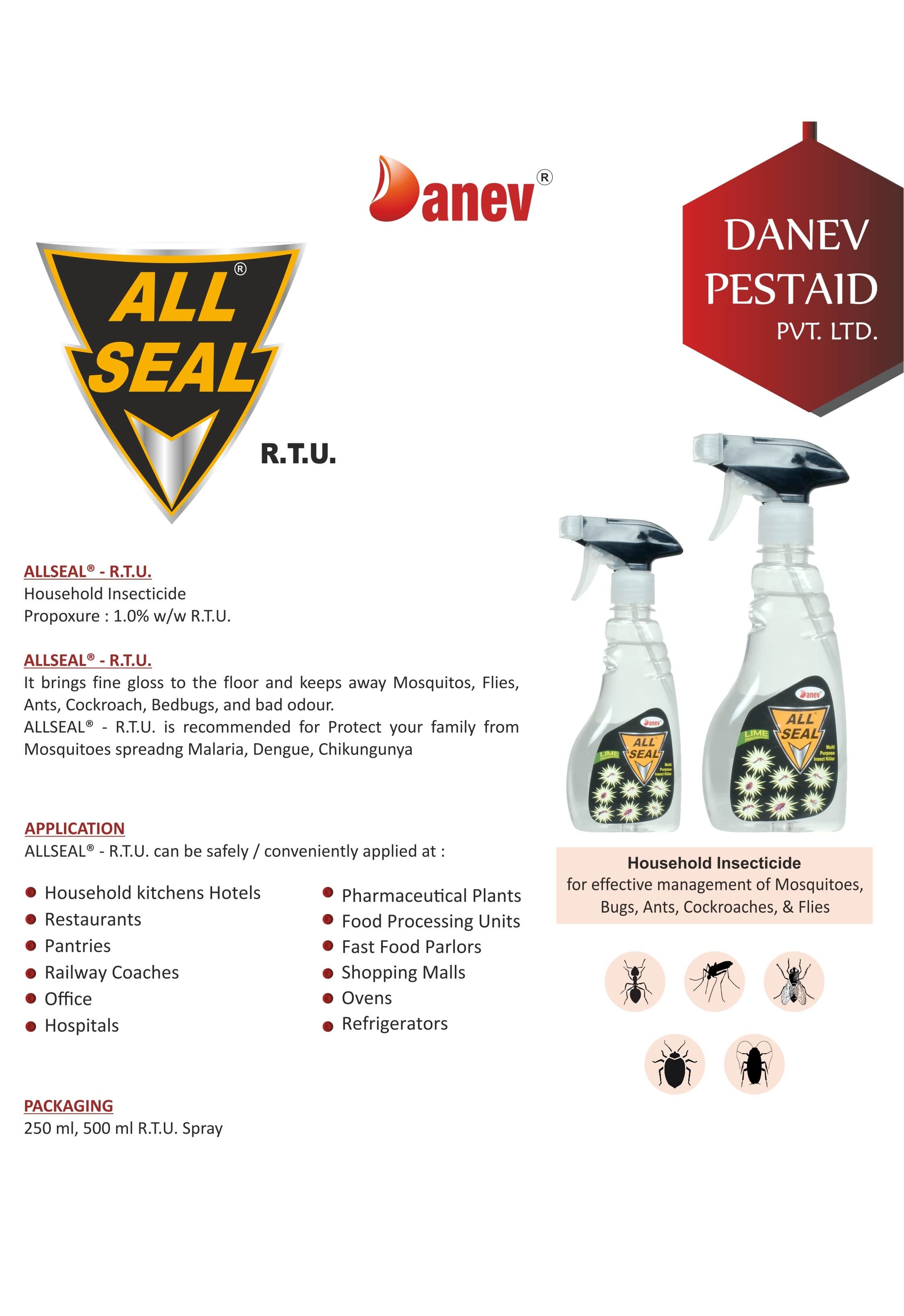 Allseal Blackbed Bug Spray