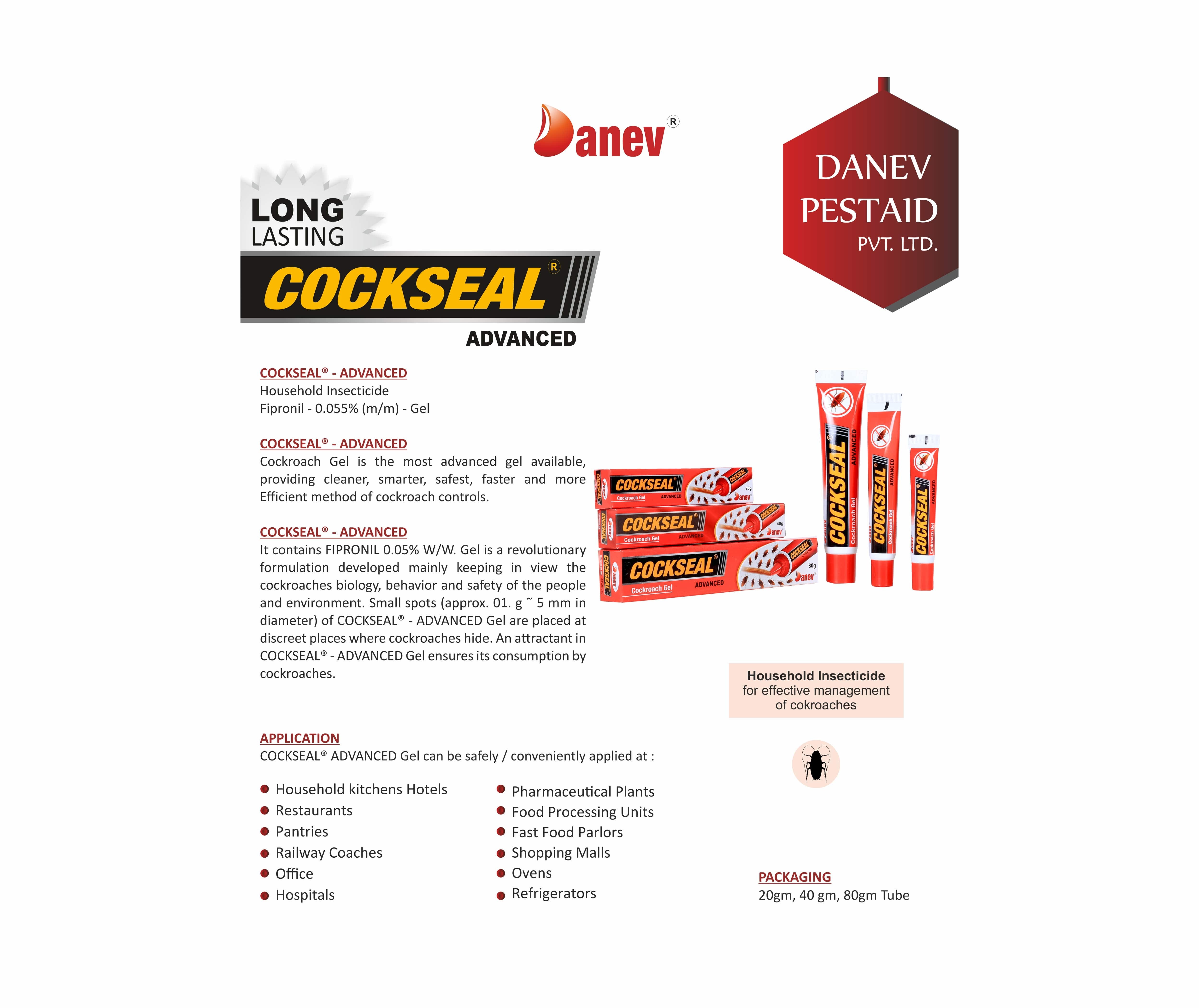 Cockroach Gel - High-efficiency Insecticide | Ideal For Agriculture And Pest Control