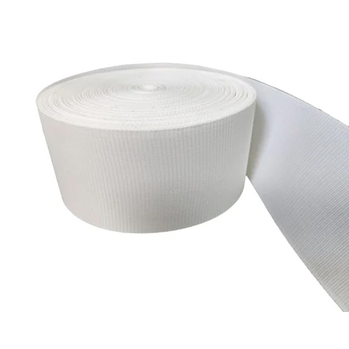 पॉलिएस्टर सादा सफेद पर्दा टेप