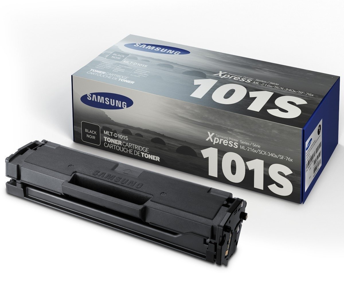 Samsung Mlt-d101s Toner Cartridge - Color: Black