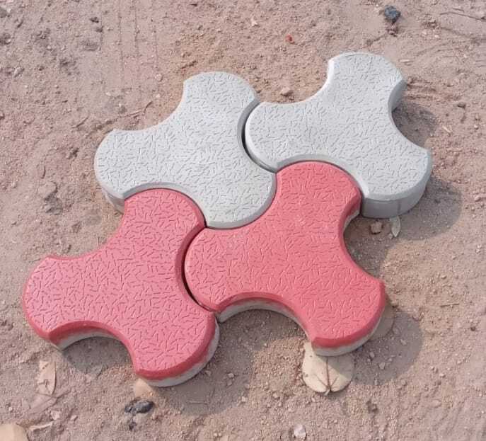 Interlocking Paverblocks - Color: White