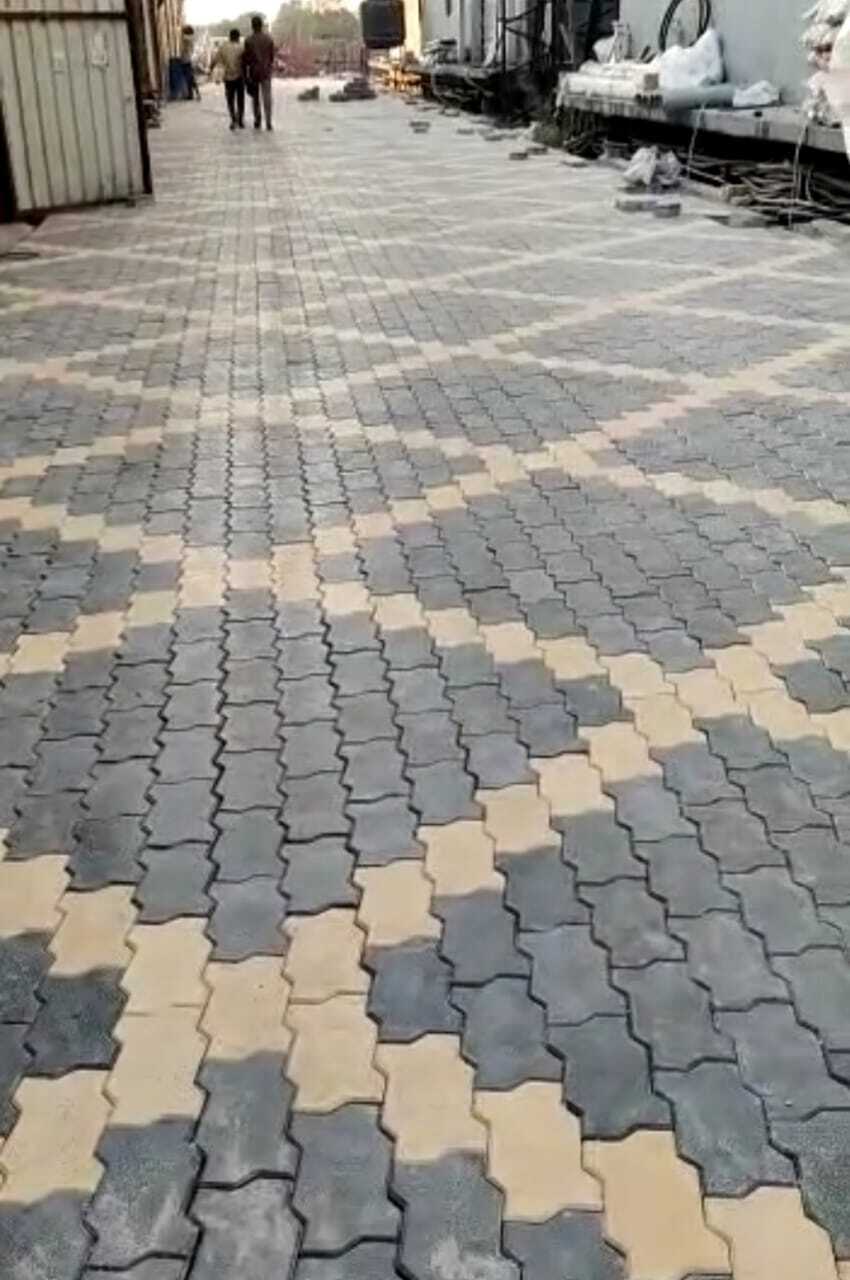 Interlocking Paverblocks - Color: White