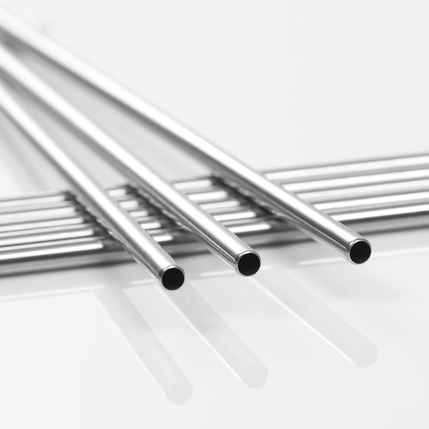 Stainless Steel Straw - Color: Silver