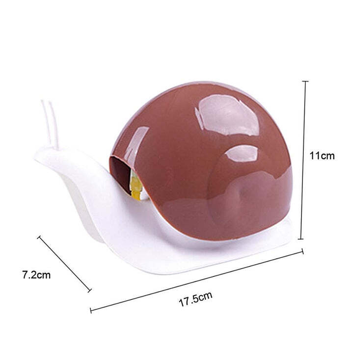 Portable Snail Shape Liquid Soap Dispenser - Plastic Material, Multi-color Design | Stylish, Eco-friendly, Refillable, Easy-use For Kitchen & Bathroom