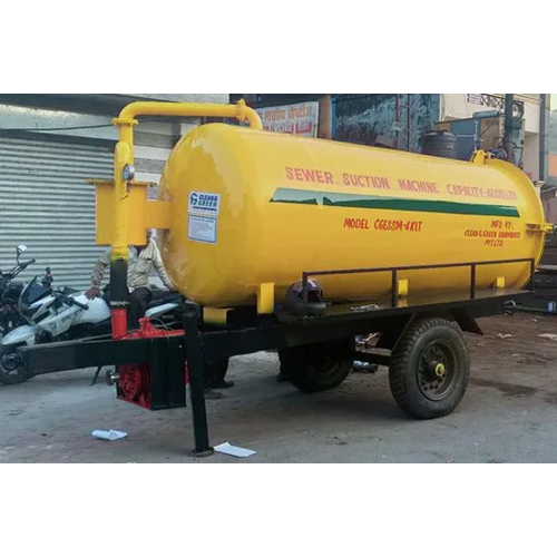 Chassis Mounted Sewer Suction Machine Capacity: 1000 Liter/day