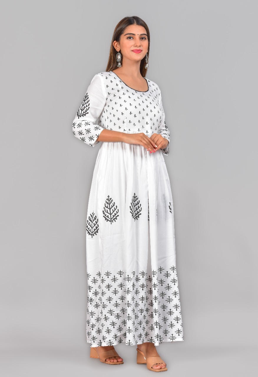 Long Gowns - Rayon, Sizes M-xxl, Pink | Ideal For Formal And Informal Events, Casual Wear