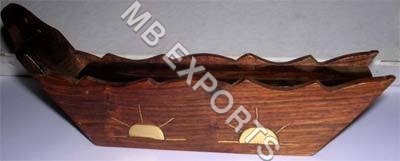 ब्राउन इंसेंस होल्डर बॉक्स