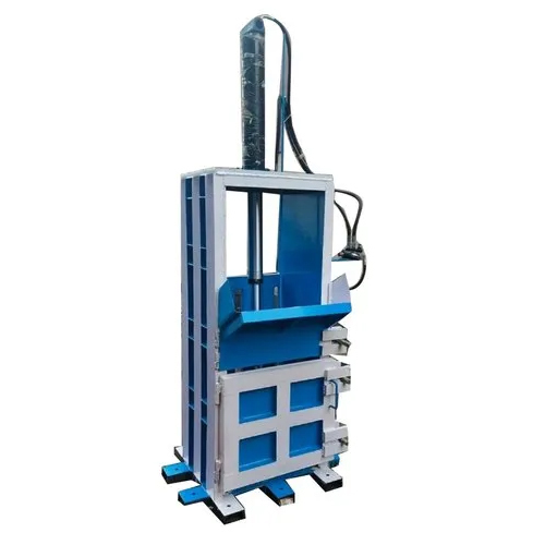 Hydraulic Scrap Baling Press - 35 Inch, Blue Color | 40 kg Weight, 220V Power Source, Industrial Usage, New Condition