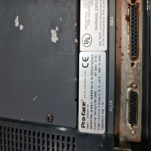 Pro-face Gp477r-eg41-24vp Hmi