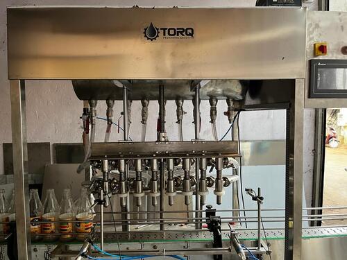 Liquid Filling Machine - Stainless Steel, 3050x1250x2100 mm | Automatic, PLC Control, 30-60 Pcs/min, Eco Friendly, Low Noise, High Efficiency