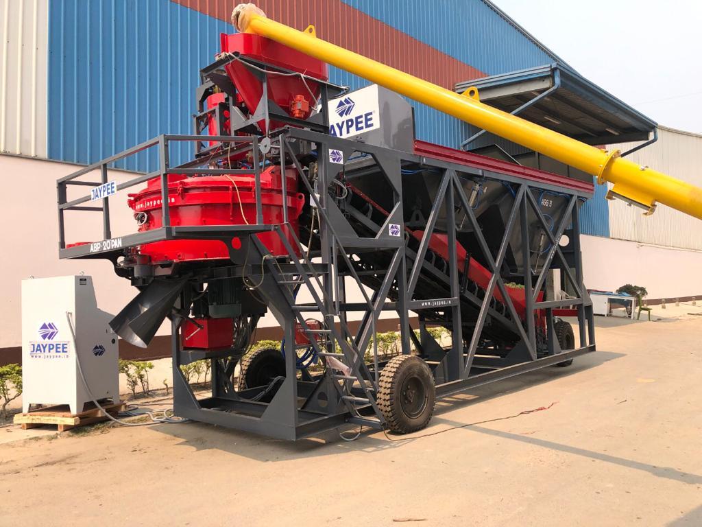 Electric Automatic Batching Plant (Reversible-pan) Construction